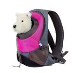 Kutya kisállat hordozó hátizsák - rózsaszín fotó