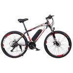 Frike Carbon elektromos kerékpár fekete-piros 250W 31-61km -es hatótáv fotó