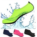 Vizicipő, tengeri cipő, úszócipő, fürdő cipő 42-43 neonzöld fotó
