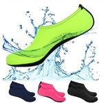 Vizicipő, tengeri cipő, úszócipő, fürdő cipő, 40-41 neonzöld fotó