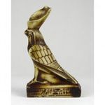 1Q753 Egyiptomi Hórusz műgyanta szobor 12 cm fotó