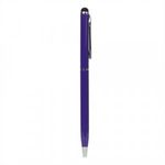 Érintőképernyő ceruza 2in1 (toll, kapacitív érintőceruza, 13 cm) LILA fotó
