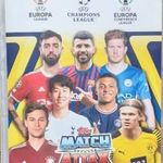 495 focis kártya teljes Topps UEFA Champions League Match Attax 2021/22 gyűjtemény albummal fotó