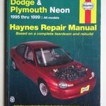 Chrysler Neon, Dodge Neon, Plymouth Neon javítási könyv (1995-1999) Haynes fotó