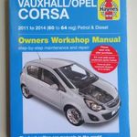 Opel Corsa javítási könyv (2011-2014) Haynes fotó