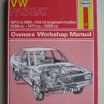 Volkswagen Passat benzines javítási könyv (1973-1981) Haynes fotó