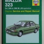 Mazda 323 Hatchback és Sedan javítási könyv (1989-1998) Haynes fotó
