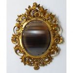 1Q549 Antik nagyméretű Florentin tükör 150 x 117 cm fotó