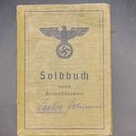 Soldbuch - 62. Gyaloghadosztály / Zsoldkönyv II. világháborús német fotó