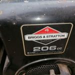 benzinmotoros szívattyú BRIGS motoros 206ccm fotó