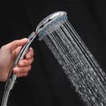 Többfunkciós állítható zuhanyfej szett 120 cm rugalmas gégecsővel fotó