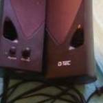 q-tec speakerset 2.0 80w PC multimédiás hangszóró fotó