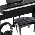 Yamaha DGX-670B Complete Digital Piano Bundle (Black) fotó