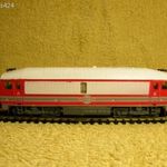 H0 1: 87 Fuggerth MÁV M41 2105 Csörgő retro festéssel, kiegészítőkkel, motor nélkül, vasútmodell fotó
