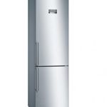 Bosch KGN397LEQ kombinált hűtőszekrény Szabadonálló 368 L E Rozsdamentes acél fotó