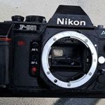 NIKON F-501 fényképezőgép váz fotó