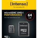 Intenso 3424490 64 GB MicroSD UHS-I Class 10 memóriakártya fotó