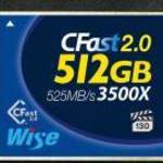Wise CFA-5120 512 GB CFast 2.0 memóriakártya fotó