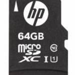 HP SDU64GBXC10HP-EF 64 GB MicroSDXC UHS-I Class 10 memóriakártya - HEWLETT PACKARD fotó