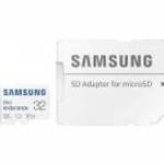Samsung MB-MJ32KA/EU Pro Endurance 32GB, microSDHC memóriakártya SD adapterrel - SAMSUNG fotó