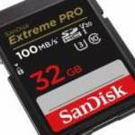 SanDisk Extreme PRO 32 GB SDHC UHS-I Class 10 memóriakártya fotó