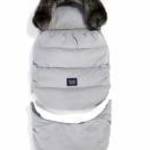 La Millou Állítható méretű szürke velvet baba bundazsák fotó
