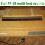 működő Star FR15 multifont tűs, mátrix nyomtató eladó fotó