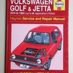 Volkswagen Golf, Jetta javítási könyv (1974-1984) Haynes fotó