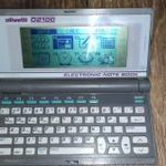 OLIVETTI D2100 ELECTRONIC NOTE BOOK - menedzser kalkulátor - hibátlan fotó