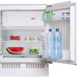 Amica UM130.3 kombinált hűtőszekrény Beépített Fehér fotó