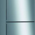 Bosch Serie 4 KGV33VLEA kombinált hűtőszekrény Szabadonálló 289 L E Rozsdamentes acél fotó