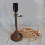 Antik réz asztali lámpa fotó