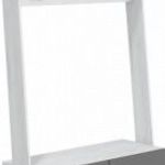 Rack előszoba bútor - Fehér tölgy - Szürke - MBLC72900 fotó