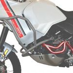 Bukócső HEED - Ducati DesertX - vízszivattyú védelem, ezüst fotó