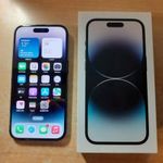 Apple iphone 14 Pro Black Független Újszerű 100% Akku Apple Garanciás ! fotó