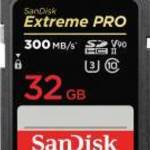 SanDisk Extreme PRO 32 GB SDHC UHS-II Class 10 memóriakártya fotó