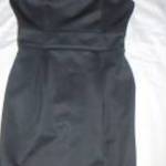 fekete hajtásos aljú ruha 10-s Ax Paris h: 85 cm mb: 84-100 cm fotó