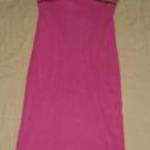 pink muszlin midi ruha M/L-s h: 95 cm mb: 78-110 fotó