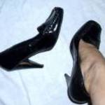 40-es fekete lakk cipő 11 cm sarok Asos fotó