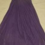 lilás bordó maxi mellbetétes 1 csillogó pántos ruha 10-s Betsy & Adam mb: 82-92 cm h: 149 cm fotó
