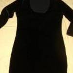 fekete mini tükörbársony ruha Warehouse 16-s fotó