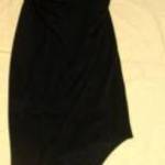 fekete srég aljú hátul húzott ruha New Look 14/42-s jó anyag fotó