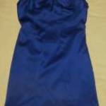 kék bokrás alkalmi ruha 10/38-s Petites Miss Selfridge hát egy része nyított fotó