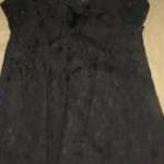 Fekete csipke ruha 9-12 hó New Look Grirls h: 42 cm mb: 58 cm fotó