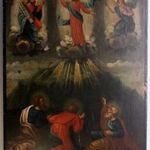 Orosz Krisztus Színeváltozása ikon 19. század (20x25 cm) fotó