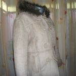 Női Irha jellegű téli meleg kabát M-es méretben ELADÓ! Afeil márka fotó