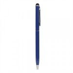 Érintőképernyő ceruza 2in1 (toll, kapacitív érintőceruza, 13 cm) KÉK fotó