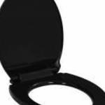 vidaXL fekete gyorsan szerelhető WC-ülőke lassan csukódó fedéllel fotó