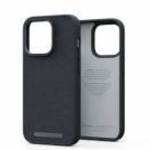 Njord Suede Comfort+ Case iPhone 14 Pro Black fotó