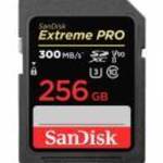 SanDisk Extreme PRO 256 GB SDXC UHS-II Class 10 memóriakártya fotó